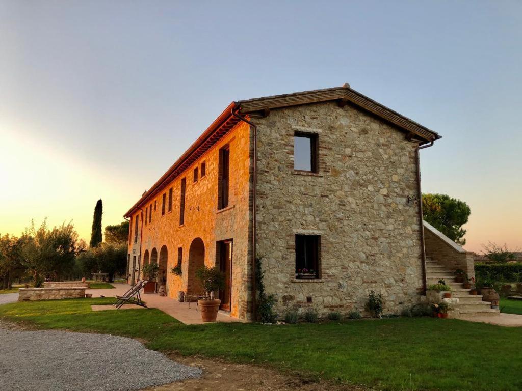 Agriturismo Sole Villa Trequanda Exteriör bild